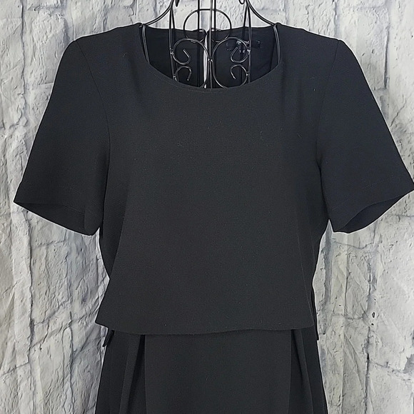 MADEWELL Folio Black Cocktail/Party layered Dress Size 2 - Picture 2 of 9